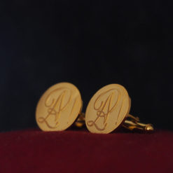 Manschettenknöpfe mit erhabenem Zirkel – Bild 3