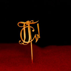 Anstecknadel mit Zirkel – Bild 3