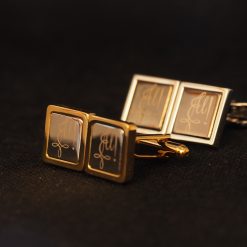 Manschettenknöpfe mit Gravur, edel – Bild 3