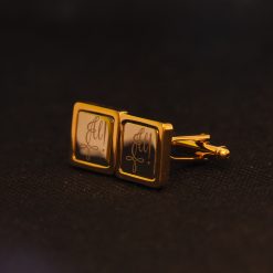Manschettenknöpfe mit Gravur, edel